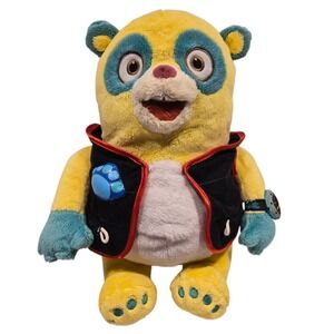 DISNEY STORE Special Agent Oso Plush Yellow Panda Stuffed Animal‎ Toy 14''